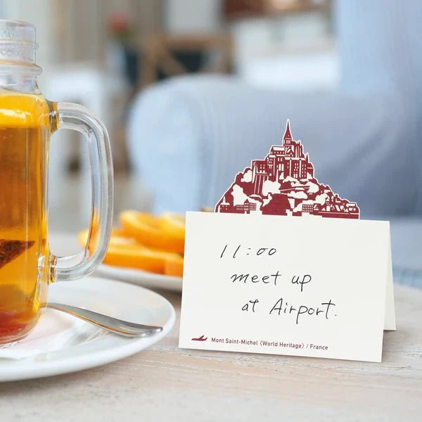 Pop-Up World Die-Cut Stand Memo Pad / Marumo Printing - Image 11