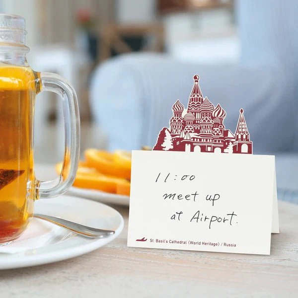 Pop-Up World Die-Cut Stand Memo Pad / Marumo Printing - Image 14
