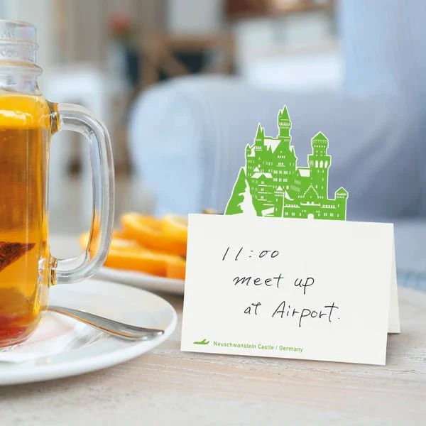 Pop-Up World Die-Cut Stand Memo Pad / Marumo Printing - Image 29