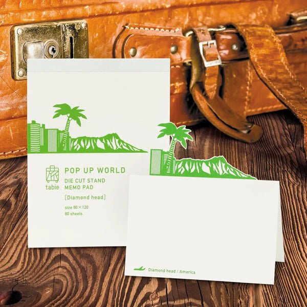 Pop-Up World Die-Cut Stand Memo Pad / Marumo Printing - Image 34