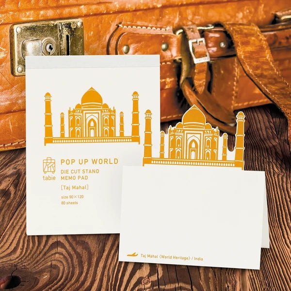 Pop-Up World Die-Cut Stand Memo Pad / Marumo Printing - Image 40