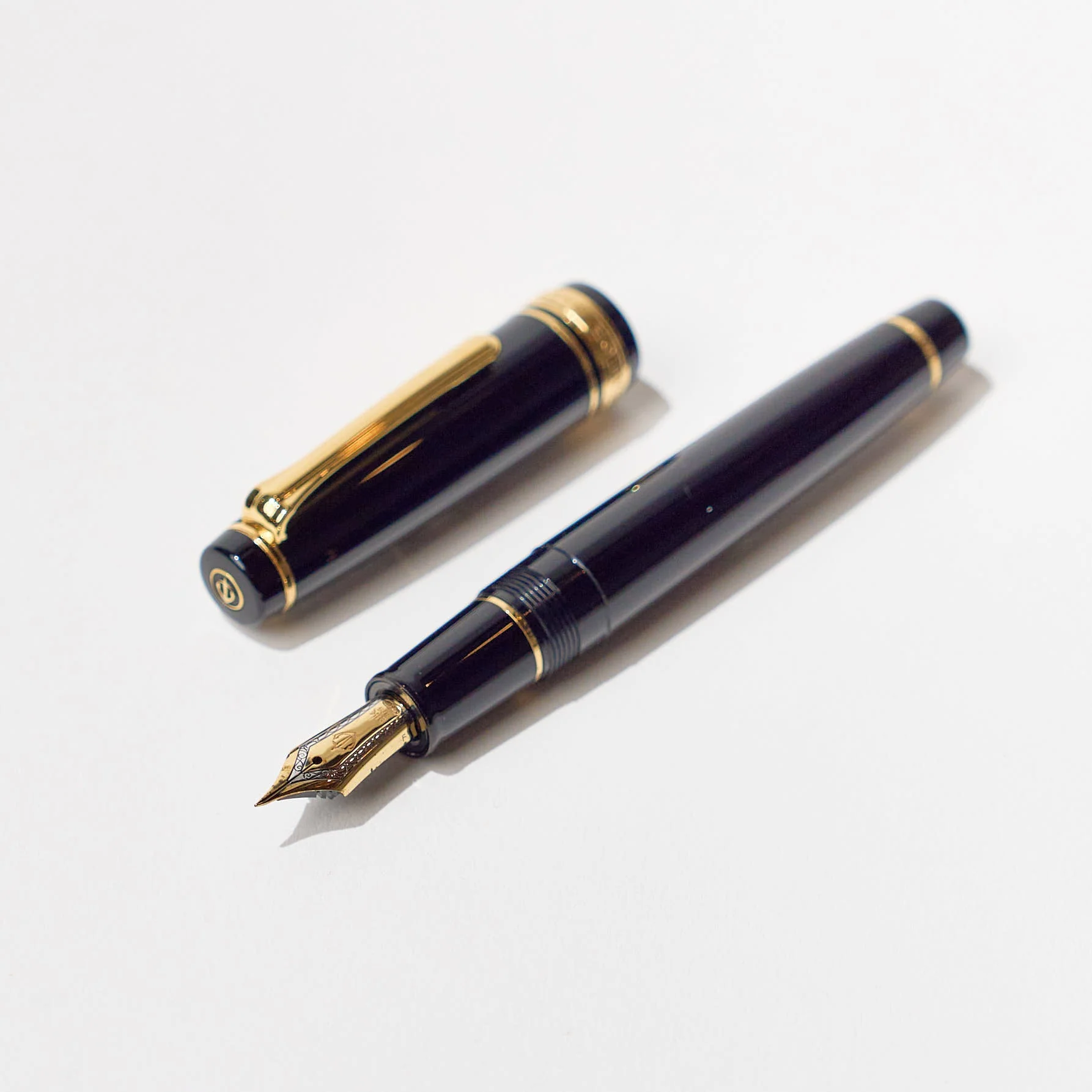 Professional Gear Gold Dual-Purpose Fountain Pen / Sailor - Image 4