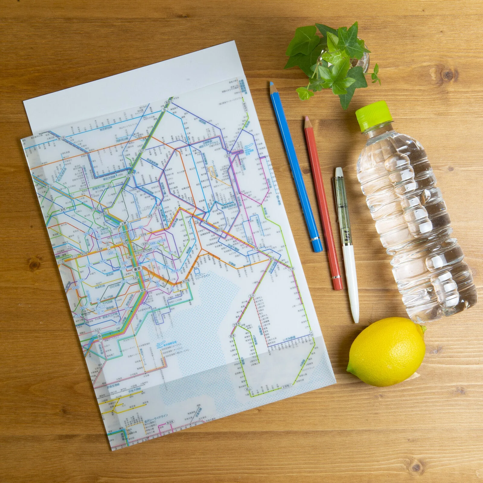 Railway Route Map Clear File Metropolitan Area / Tokyo Cartographic - Image 2