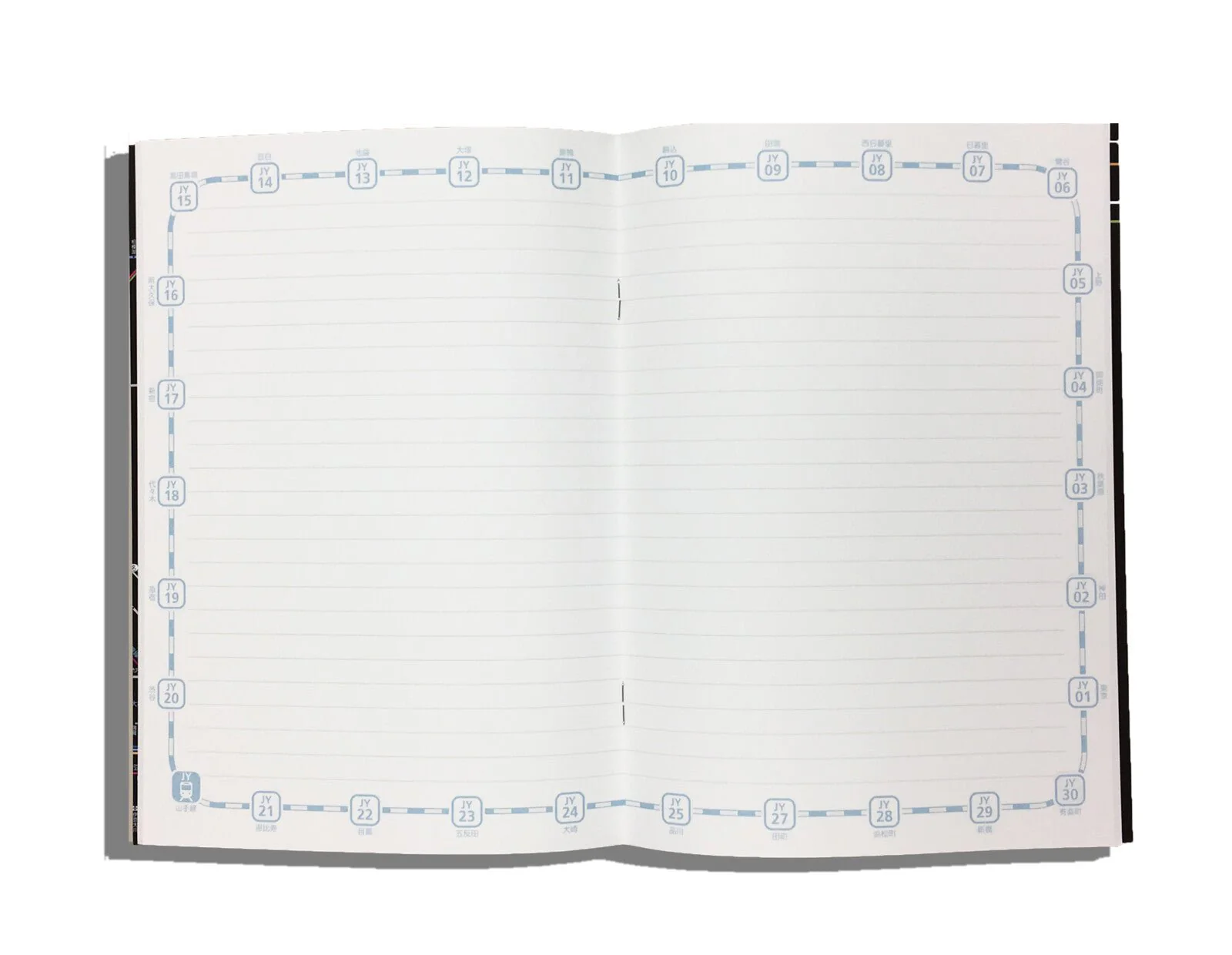 Railway Route Map Notebook A5 Tokyo Metropolitan Area / Tokyo Cartographic - Image 12