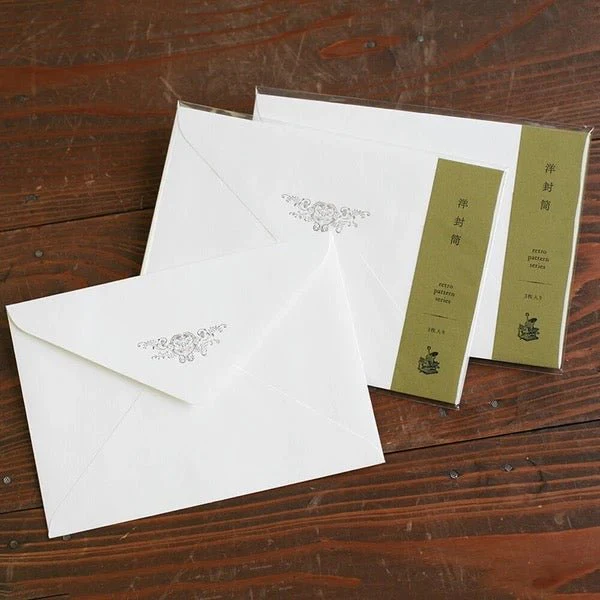 Retro Pattern Series Western Envelopes  / Kohunkan Kappansho - Image 8