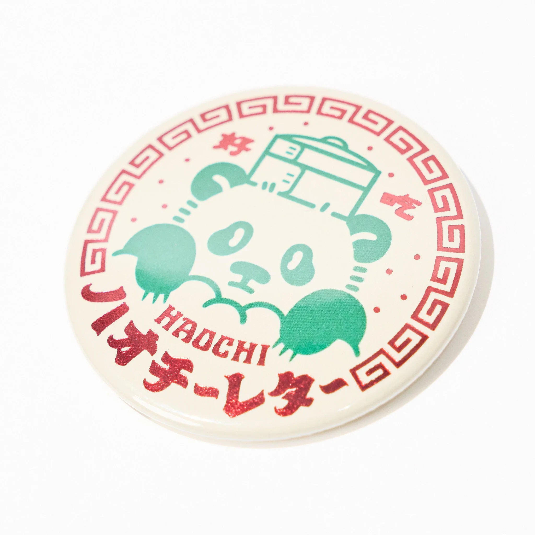 ROKKAKU x ob1toy Retro Post Foil-Stamped Badge / ROKKAKU - Image 8