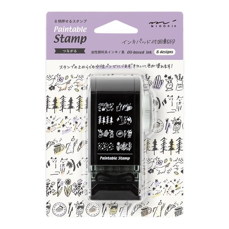 Rotary Dial Paintable Stamp / MIDORI - Image 15