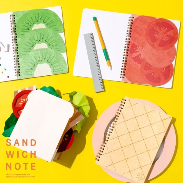 SANDWICH NOTE A5 Size Notebook / IROHA PUBLISHING - Image 7
