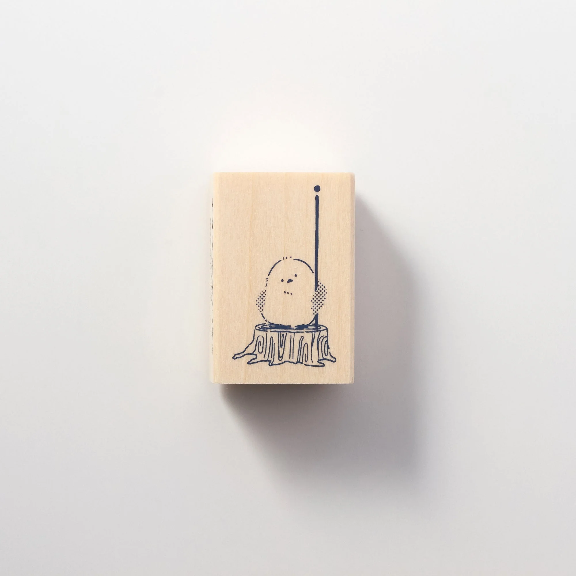 Shimaenaga Irodori Wooden Rubber Stamp Flag / BEVERLY