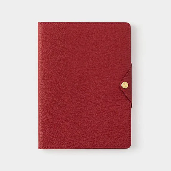 Sketch Notebook & Planner Leather Cover A5 / TOUCH & FLOW - Image 4