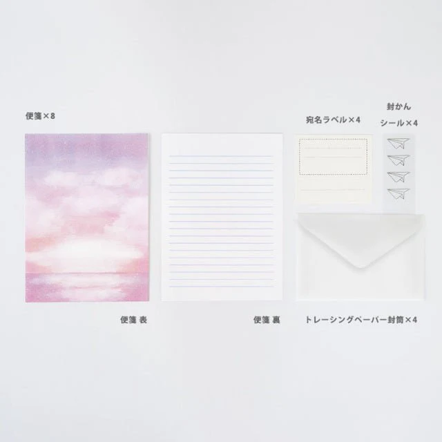 "Sky Time" Letter Set / RYU-RYU - Image 2