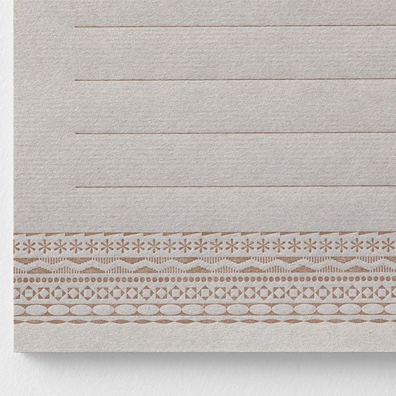 SMALL LETTER Letterpress Letter Paper / TOUCH & FLOW - Image 9