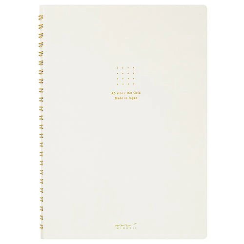 Dot Grid A5 Ring Notebook / MIDORI