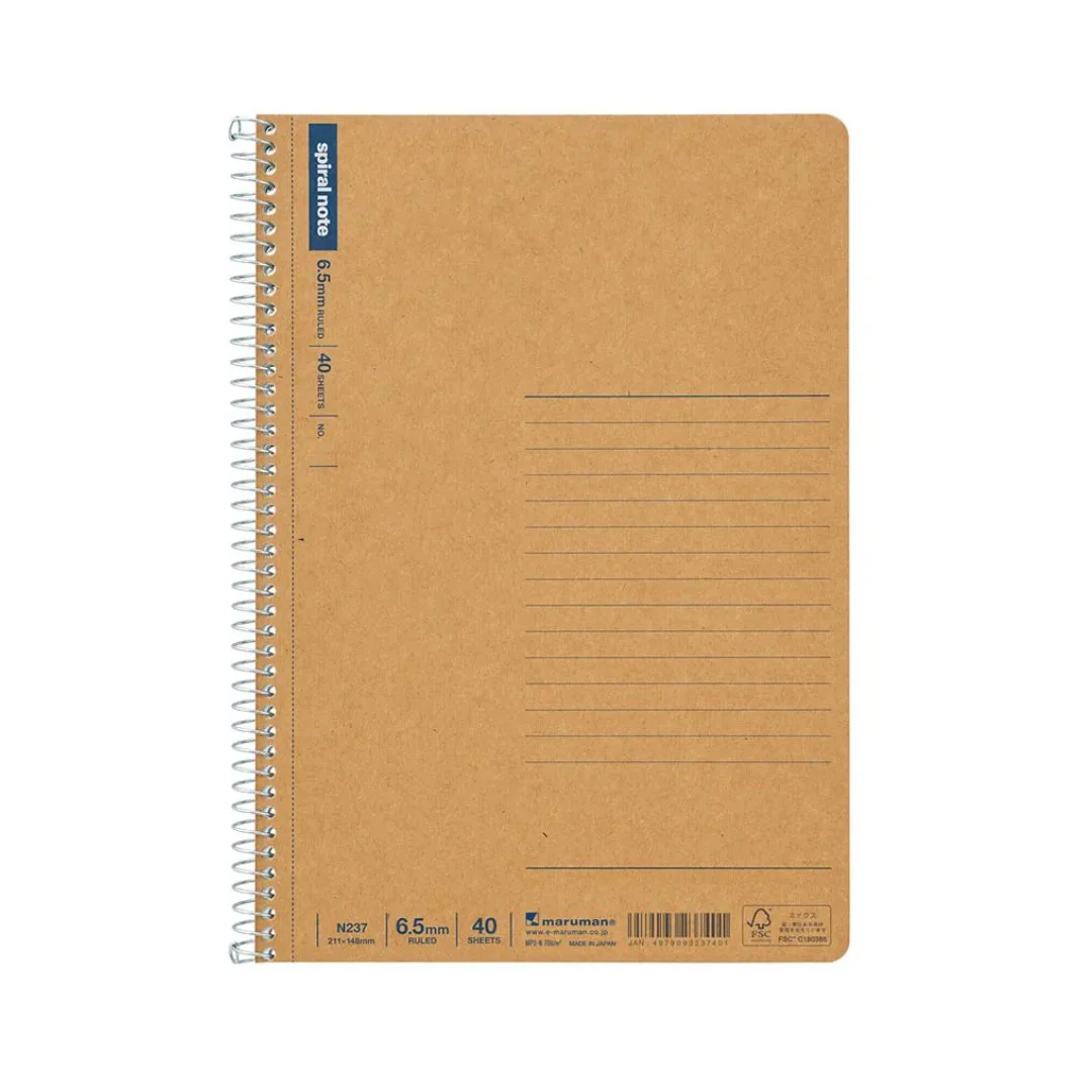 Spiral Note BASIC Notebook / maruman - Image 5