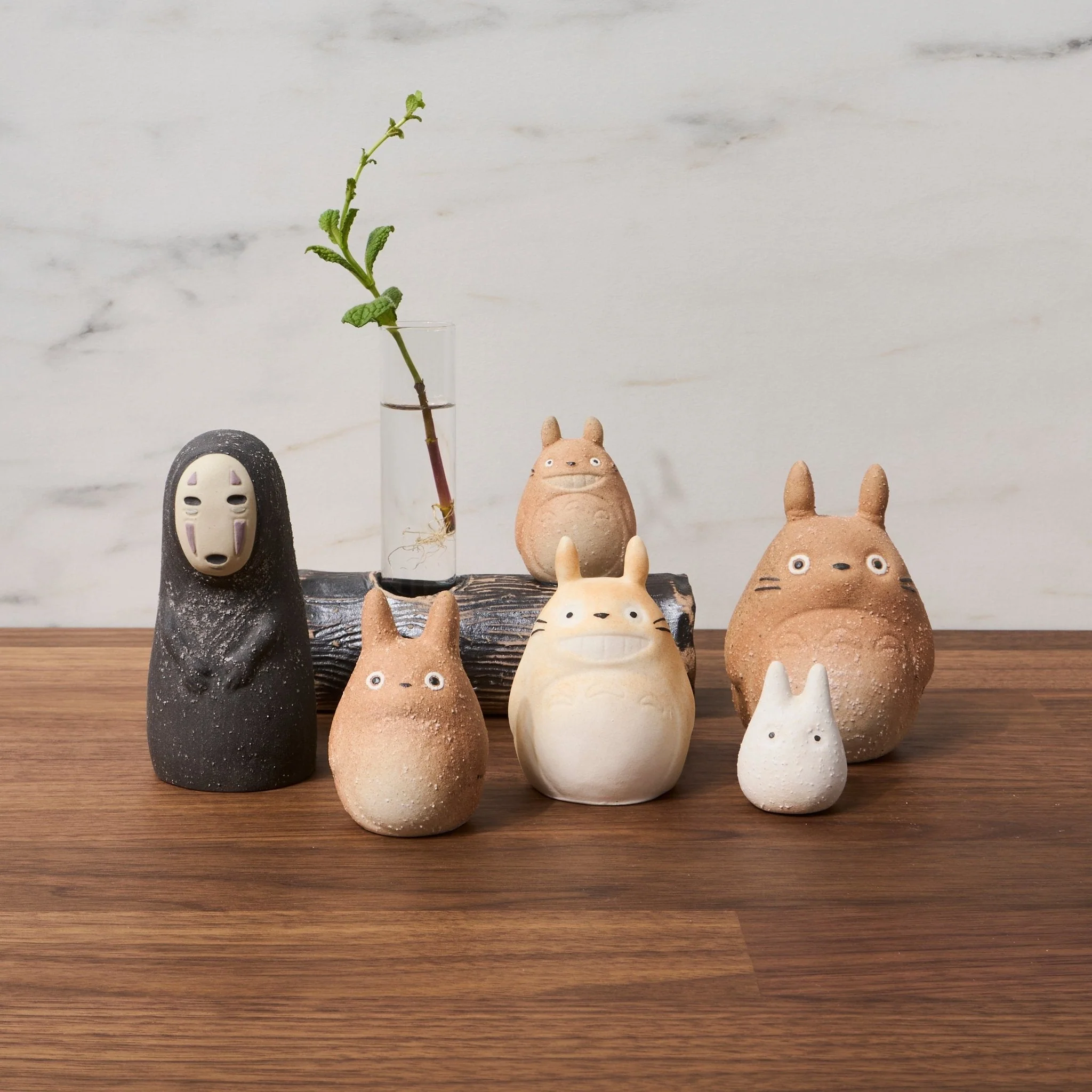 Spirited Away Shigarakiyaki Ceramic No Face Figurine / Meizan Kiln - Image 5