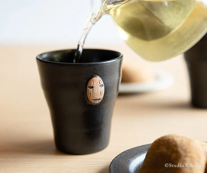 Spirited Away Shigarakiyaki Ceramic No Face Cup Studio Ghibli / Meizan Kiln - Image 2