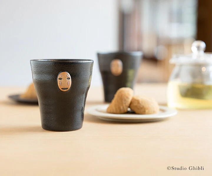 Spirited Away Shigarakiyaki Ceramic No Face Cup Studio Ghibli / Meizan Kiln - Image 4