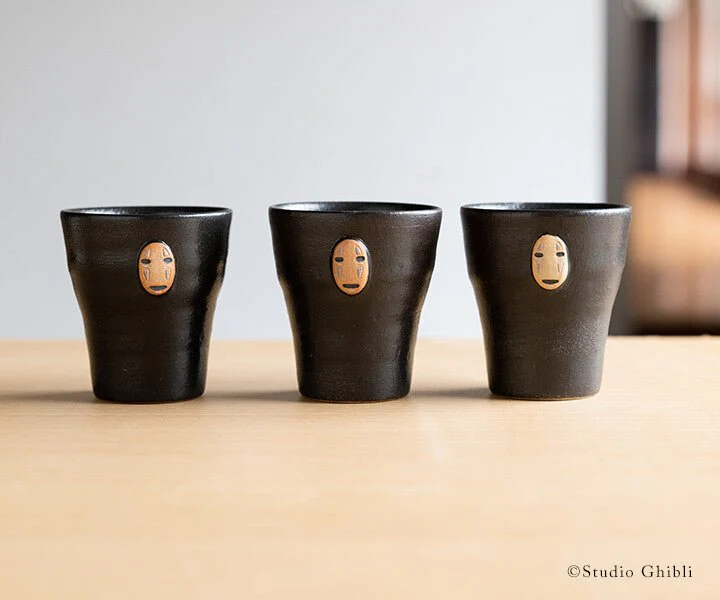 Spirited Away Shigarakiyaki Ceramic No Face Cup Studio Ghibli / Meizan Kiln - Image 5