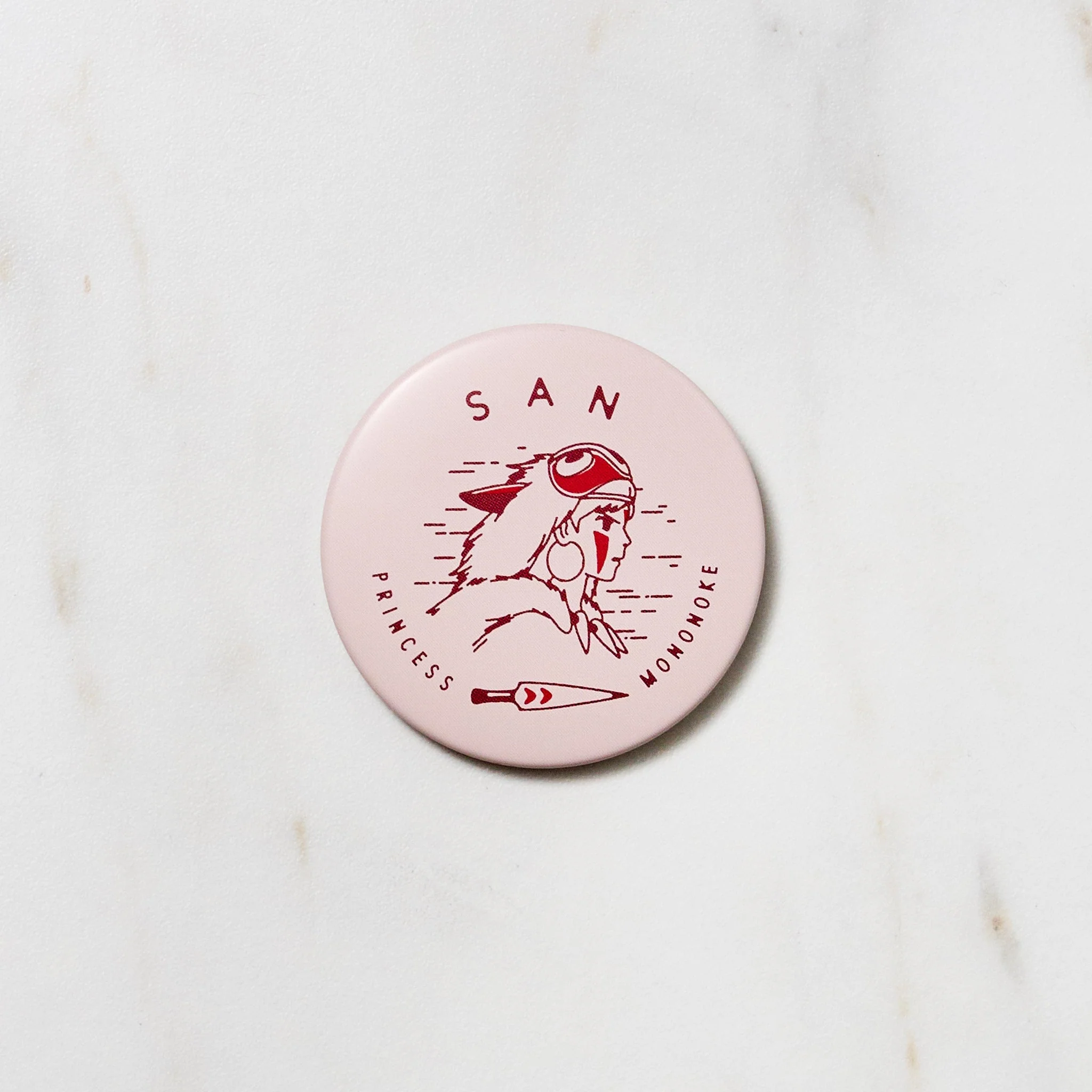 Princess Mononoke Surprise Tin Badges / Movic