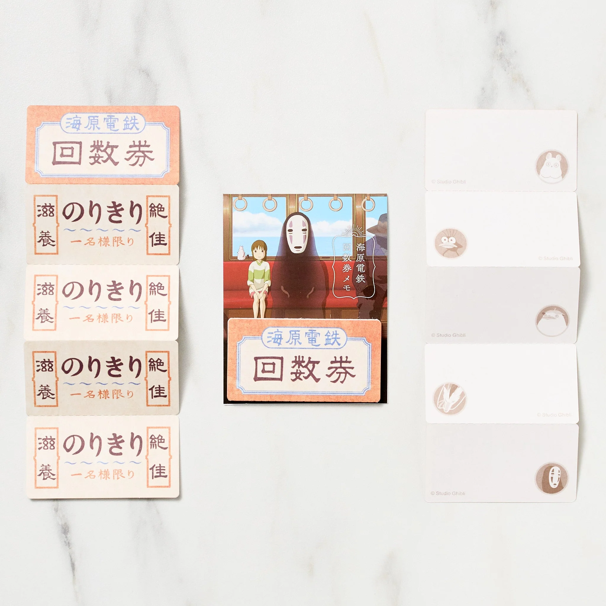 Spirited Away Umihara Electric Railway Ticket Memo / Movic - Image 2