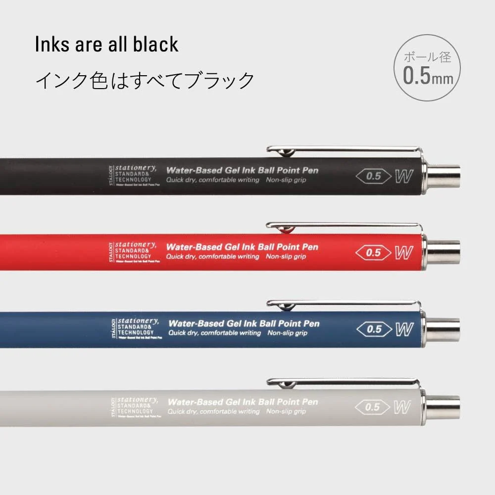 STALOGY 028 Water-Based Gel Ink Ballpoint Pen / Nitto - Image 8
