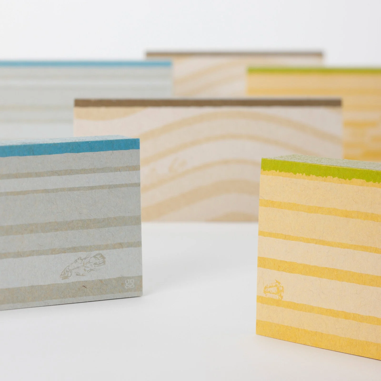 Strata Lines Memo Block / Marumo Printing