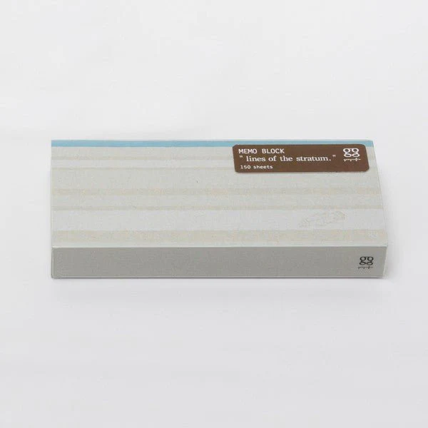 Strata Lines Memo Block / Marumo Printing - Image 4