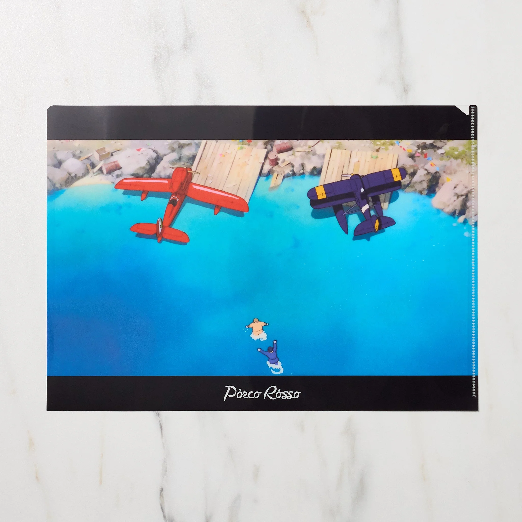 Studio Ghibli "Porco Rosso" Scenes A4 Clear File Folder / Movic - Image 5
