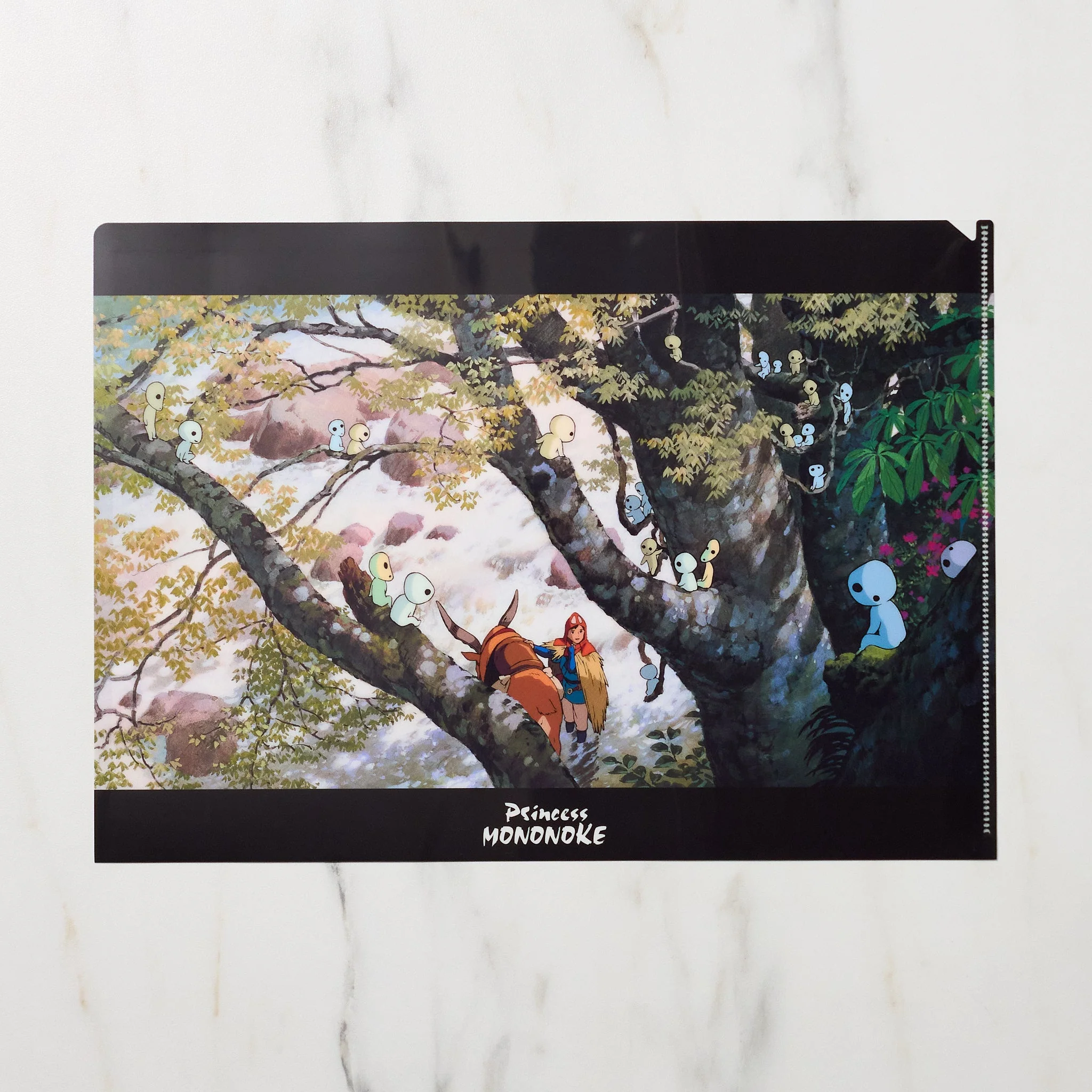 Studio Ghibli "Princess Mononoke" Scenes A4 Clear File Folder / Movic - Image 4