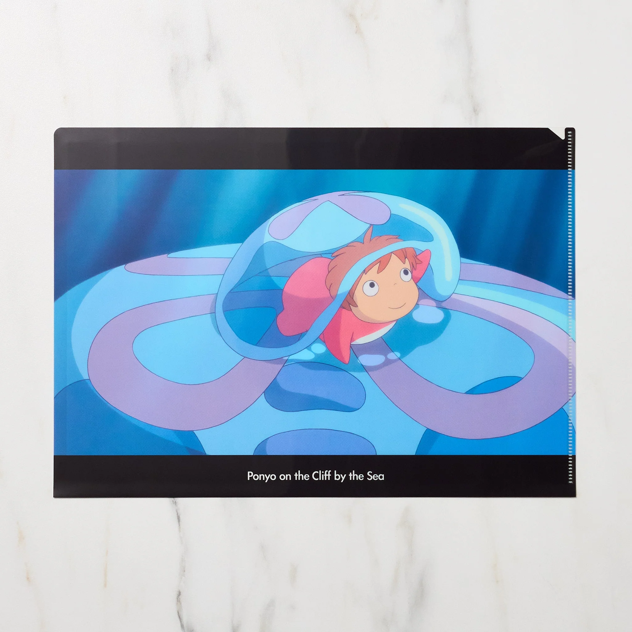 Studio Ghibli "Ponyo on the Cliff by the Sea" Scenes A4 Clear File Folder / Movic
