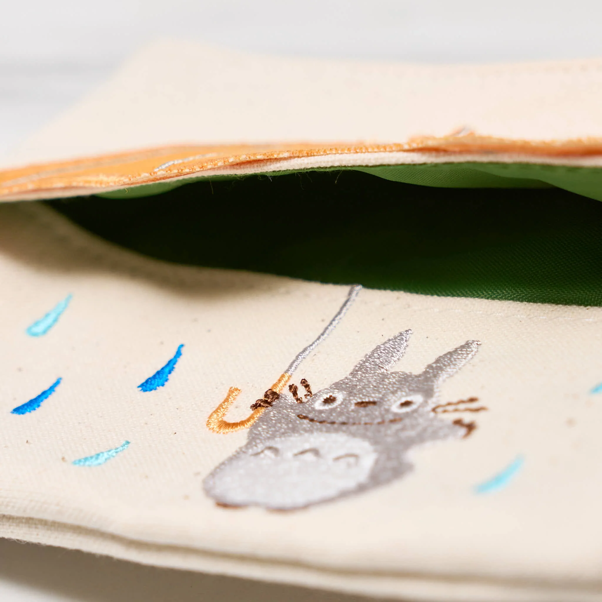 Studio Ghibli Totoro and Jiji Mini Tissue Case Pouch / Marushin - Image 13