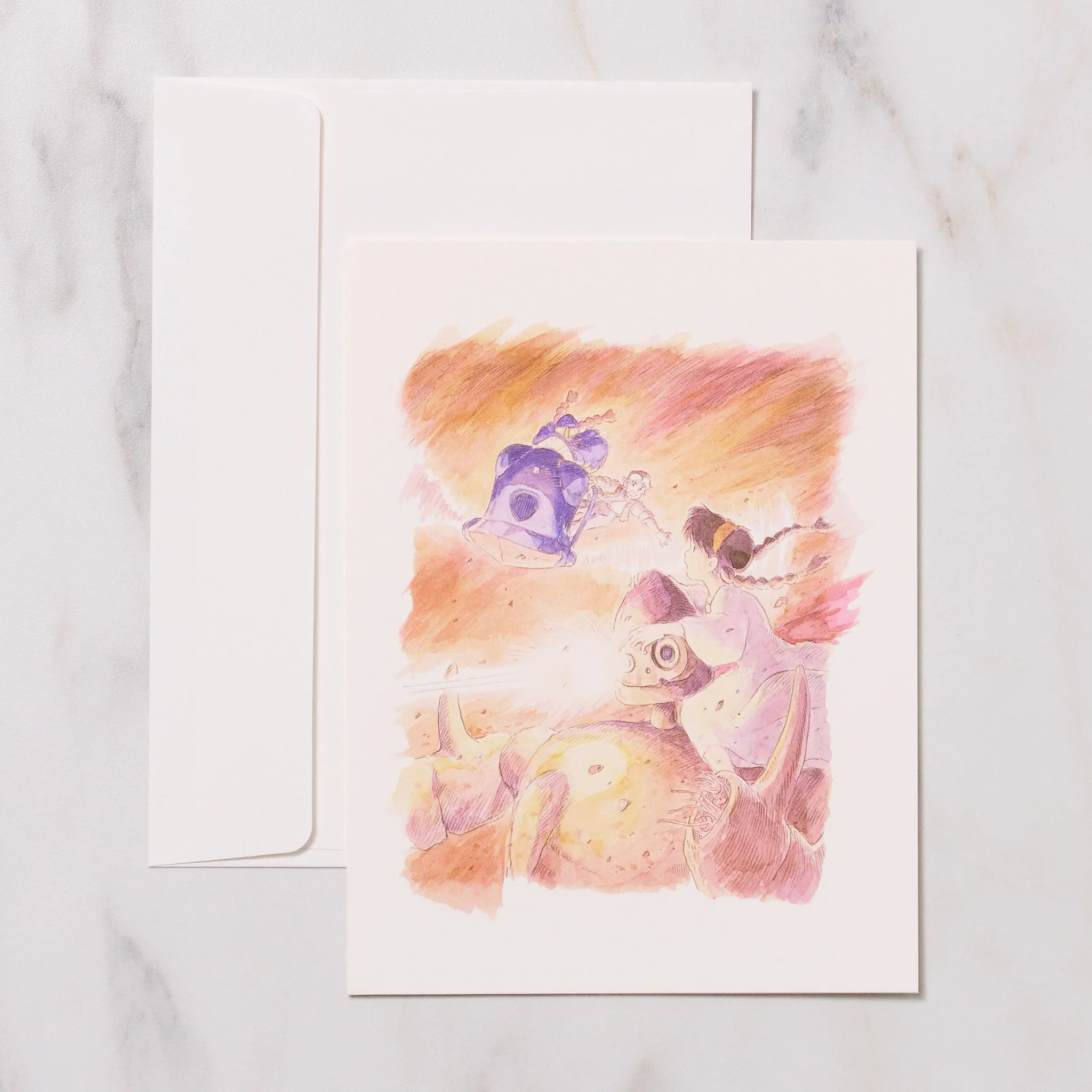 Studio Ghibli Watercolor Note Card / Movic - Image 7