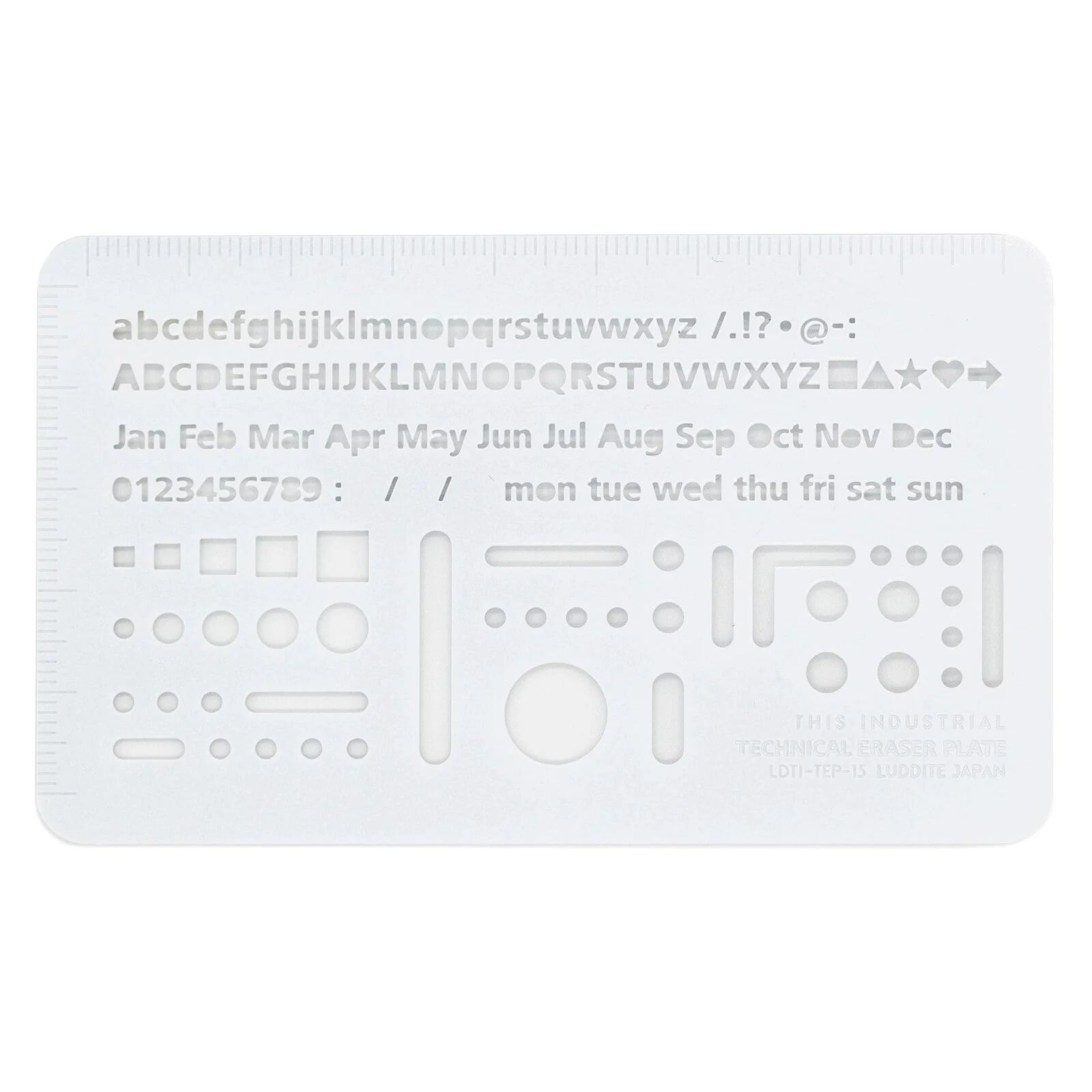 Technical Eraser Plate / Luddite - Image 2