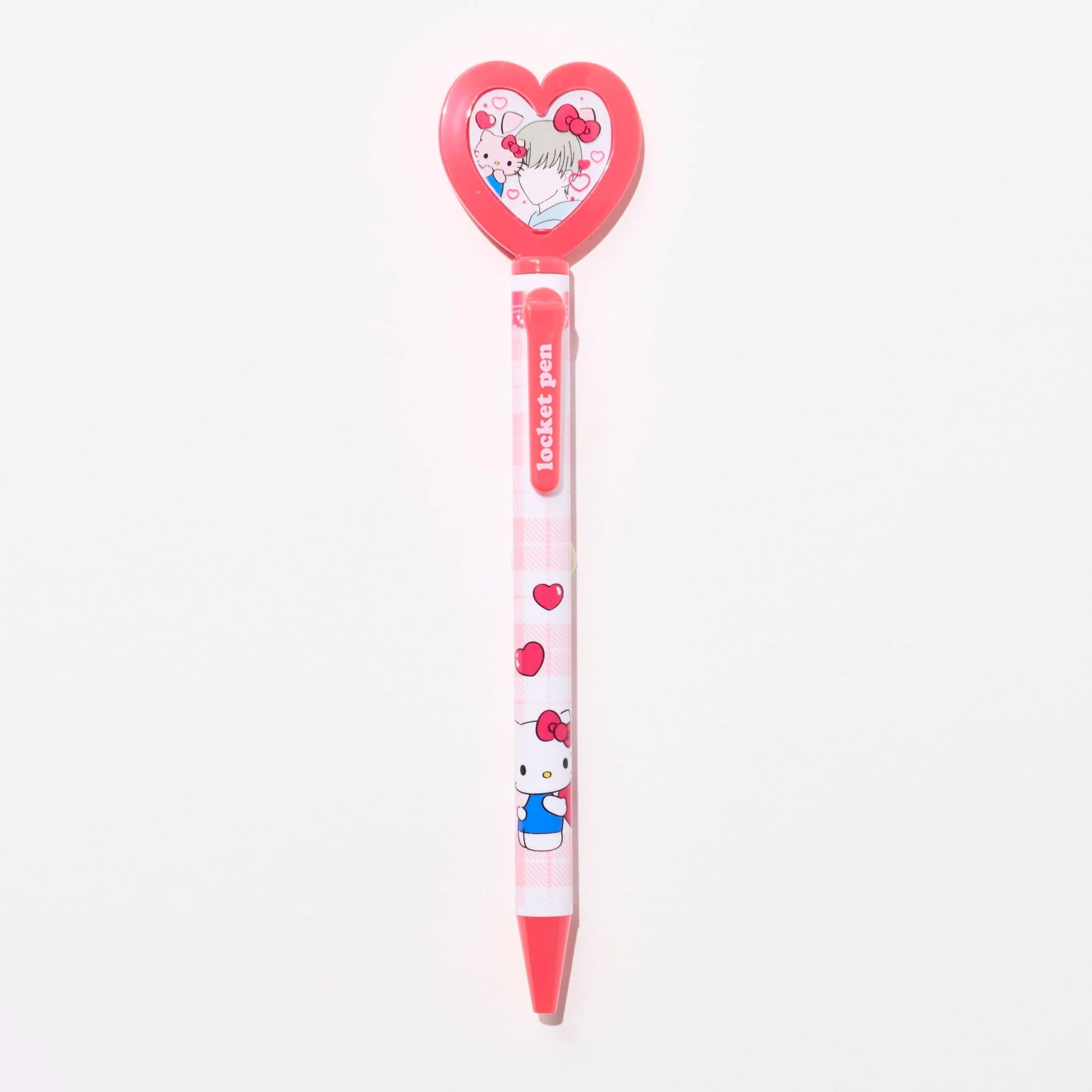 Sanrio Heart Locket Ballpoint Pen / Epoch Chemical
