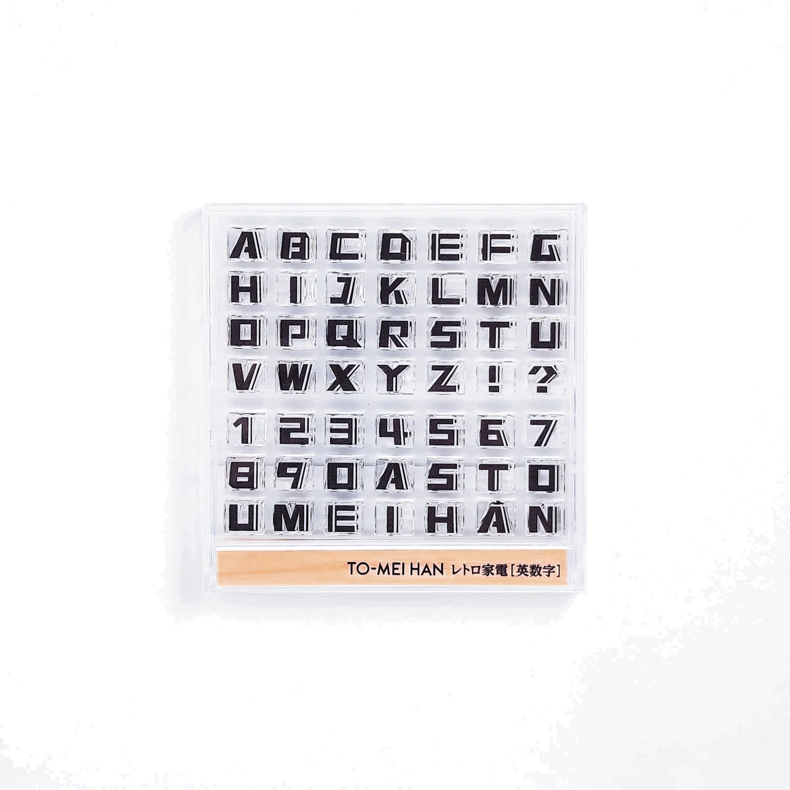 TO-MEI HAN Alphabet Clear Stamp / tri-gram - Image 3