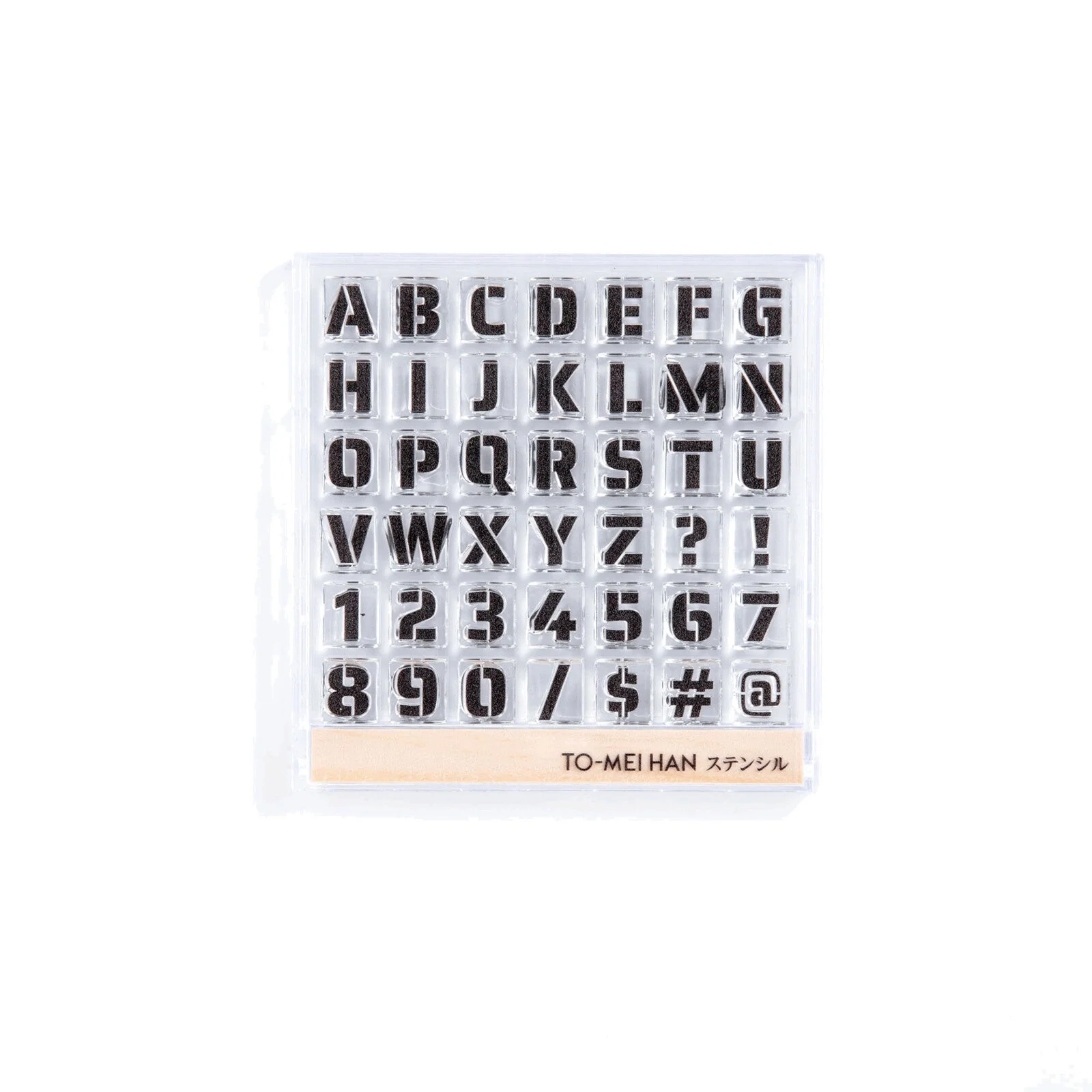 TO-MEI HAN Alphabet Clear Stamp / tri-gram - Image 4