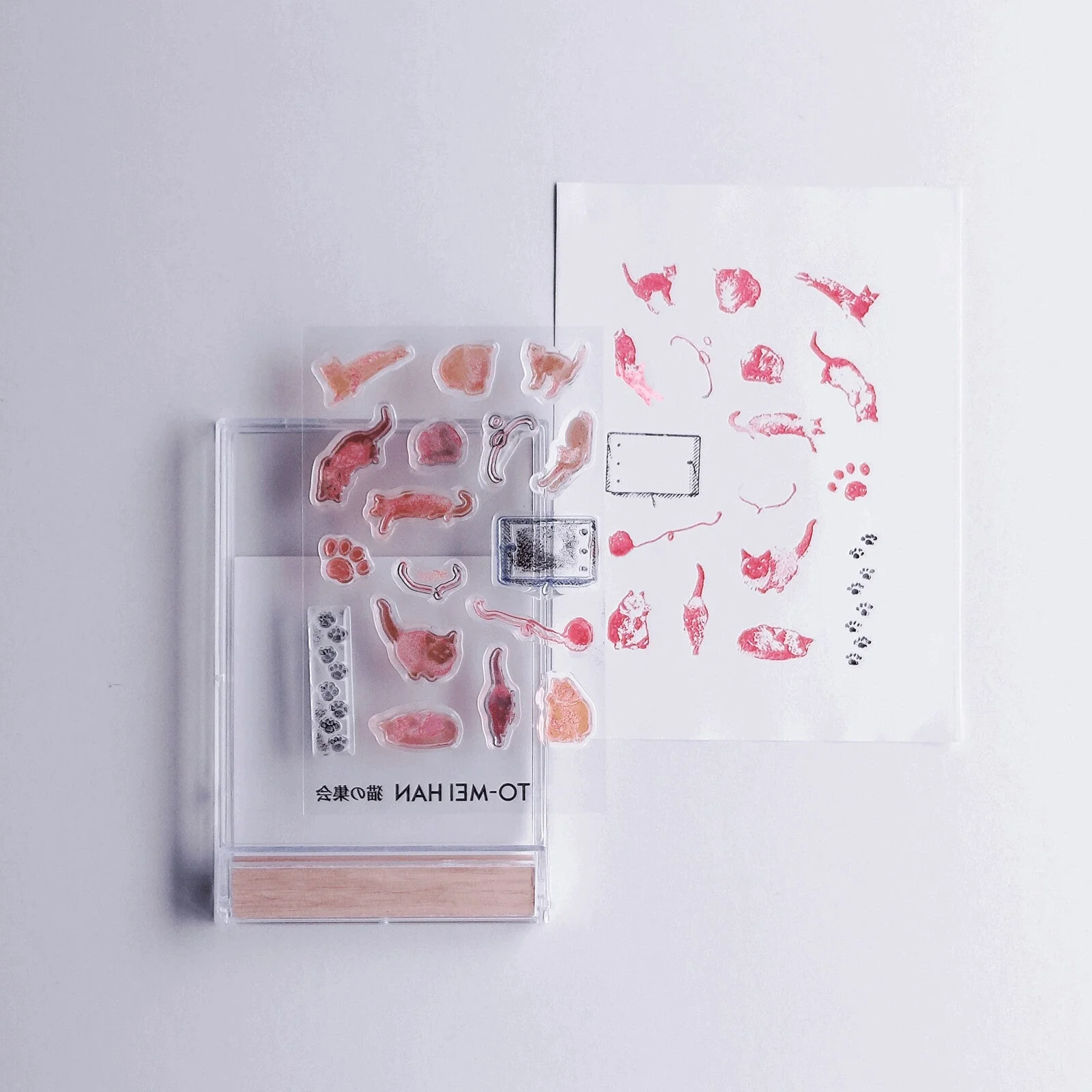 TO-MEI HAN Layered Clear Stamp / tri-gram - Image 16