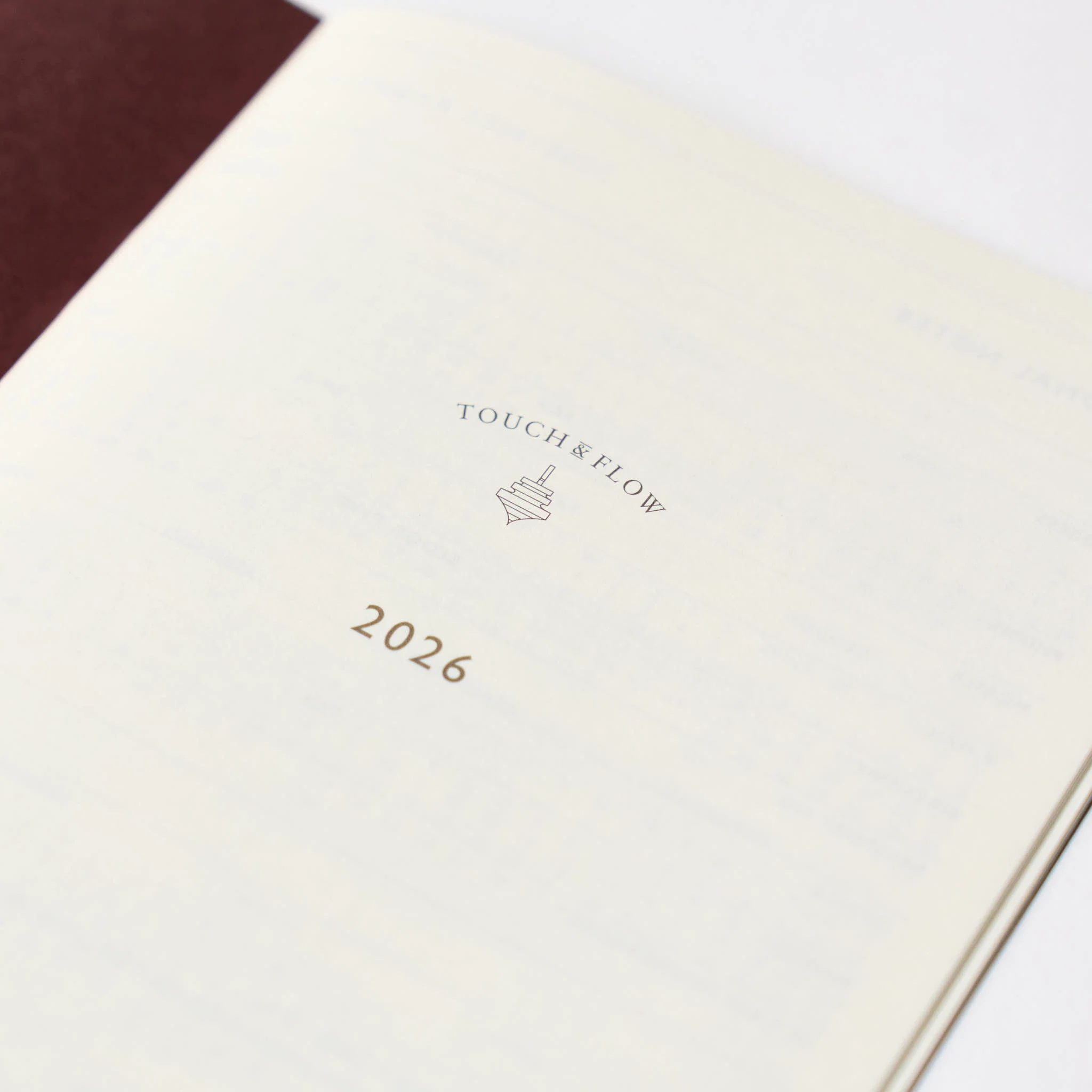 TODAY Monthly Block Planner 2026 B6 Slim / TOUCH & FLOW - Image 6