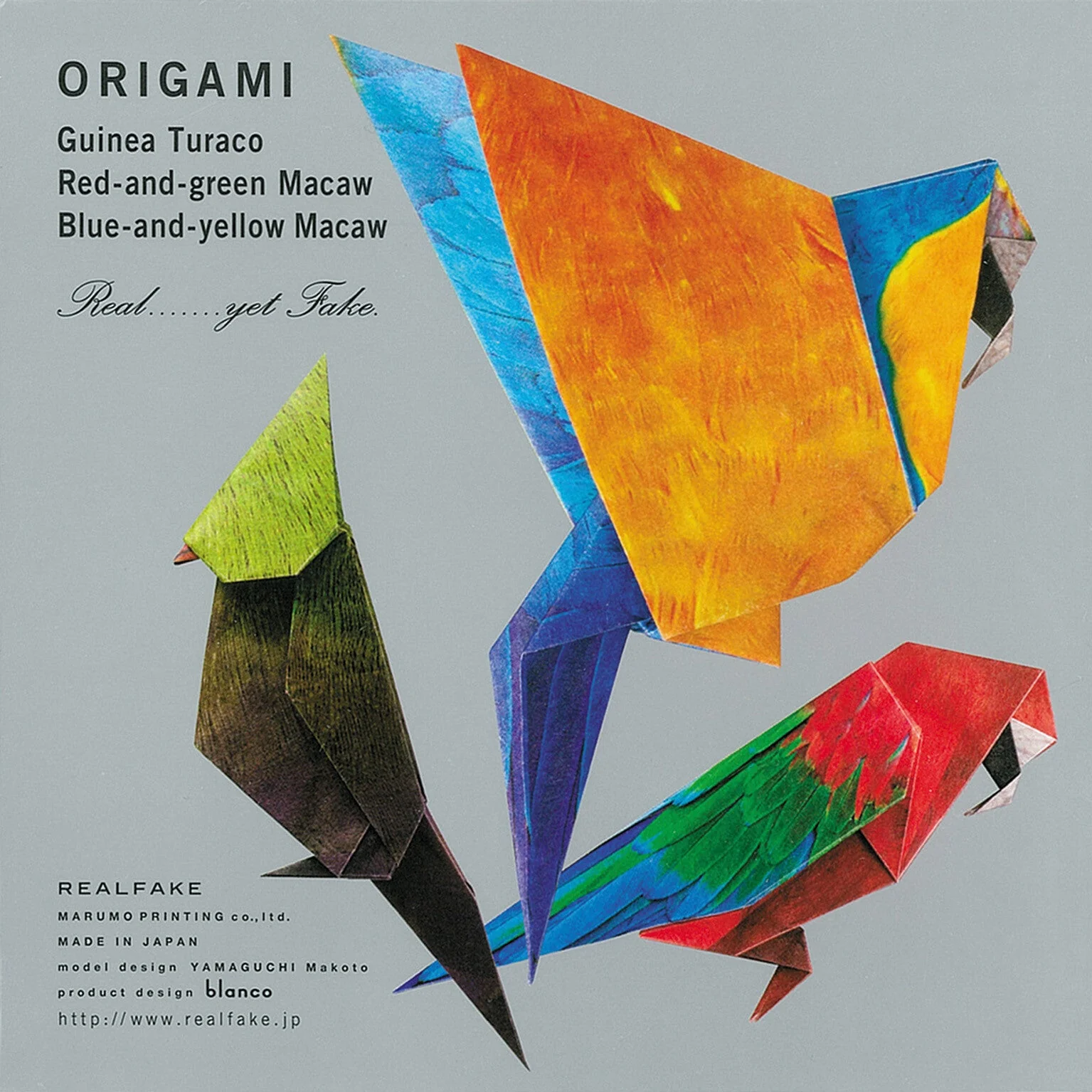 Tropical Bird Origami Sets / Marumo Printing - Image 2