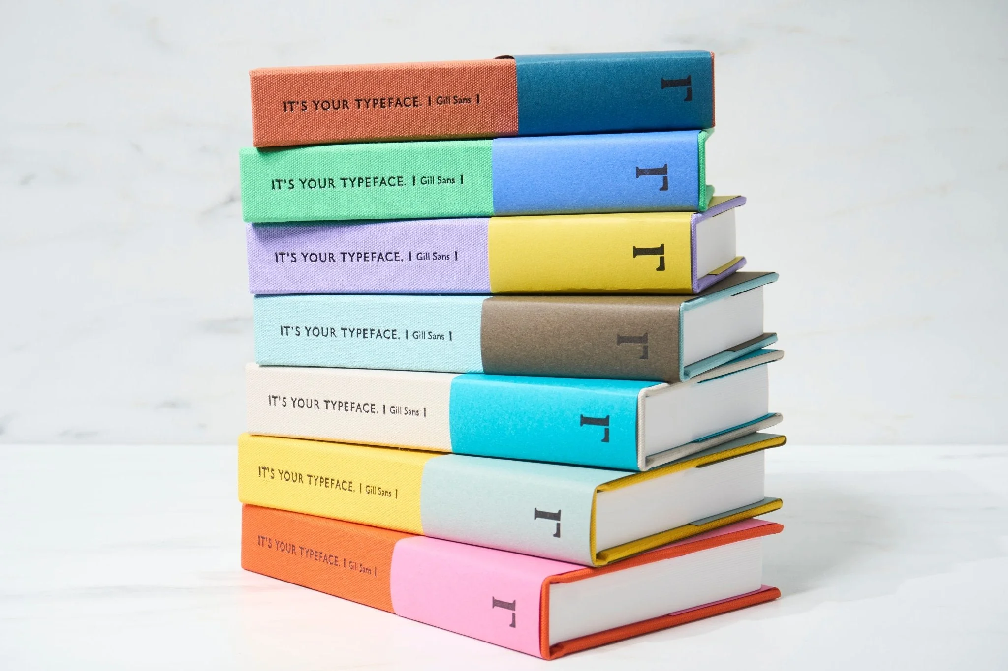 TYPEFACE NOTEBOOK A6 Size 365 Page Notebook - Gill Sans / Letterpress Letters - Image 7
