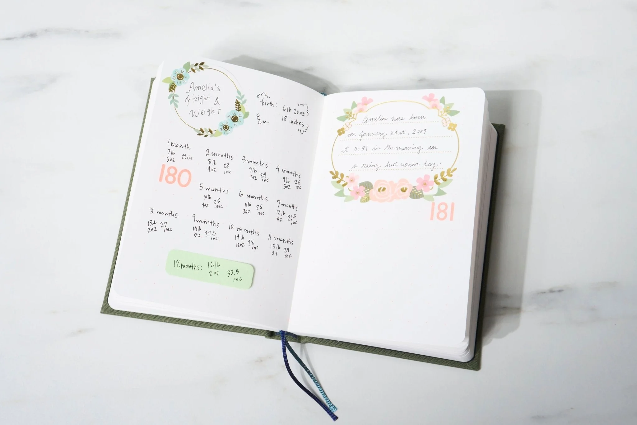 TYPEFACE NOTEBOOK A6 Size 365 Page Notebook - Gill Sans / Letterpress Letters - Image 8