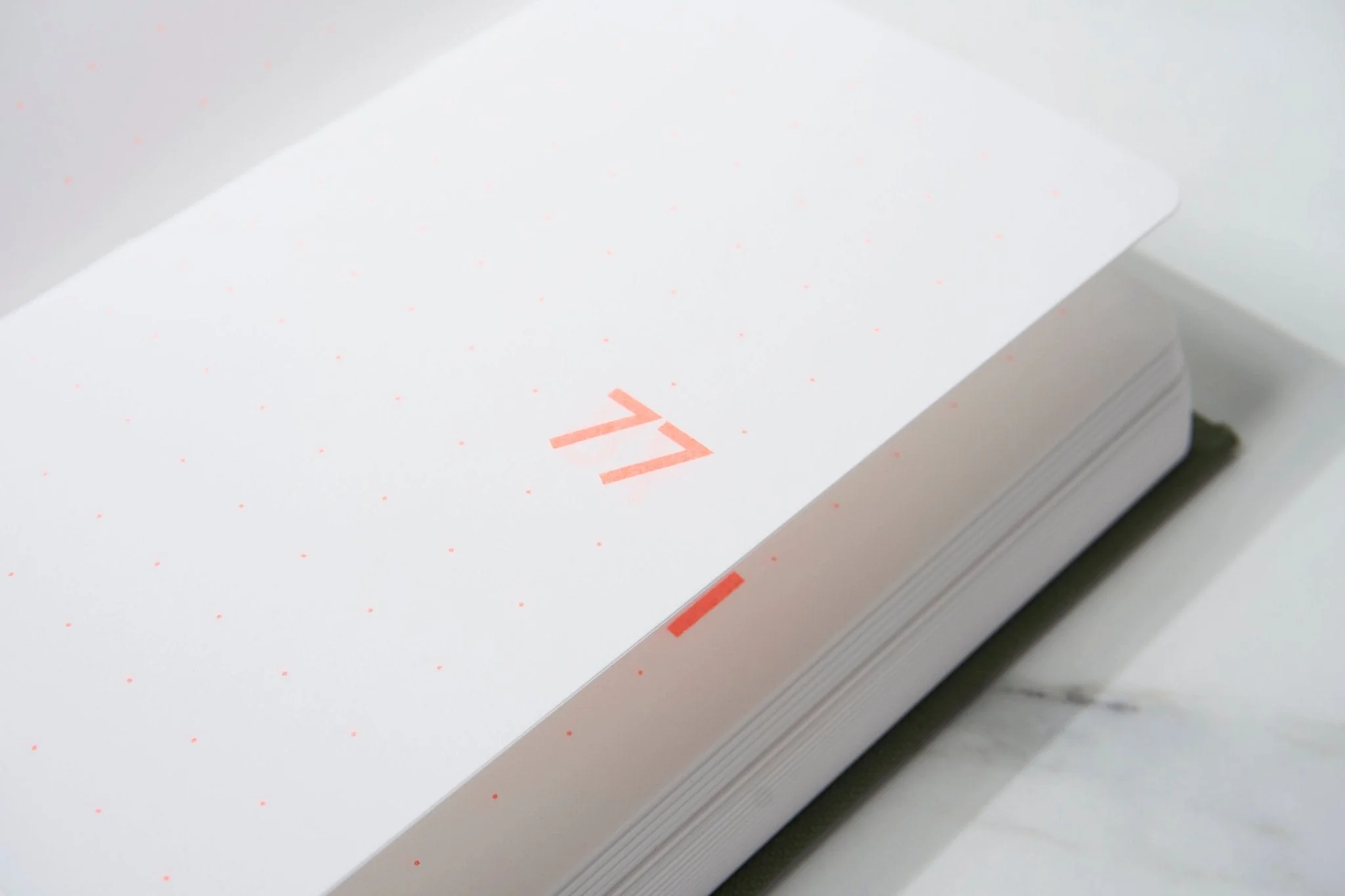 TYPEFACE NOTEBOOK A6 Size 365 Page Notebook - Gill Sans / Letterpress Letters - Image 9