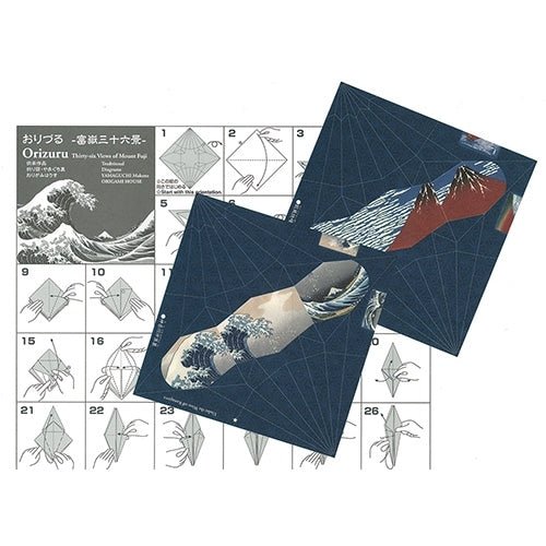 Ukiyo-e Crane Origami Paper / Toyo - Image 11