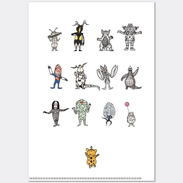 Ultra Monsters Collection A5 Clear File / kokorotodom - Image 8