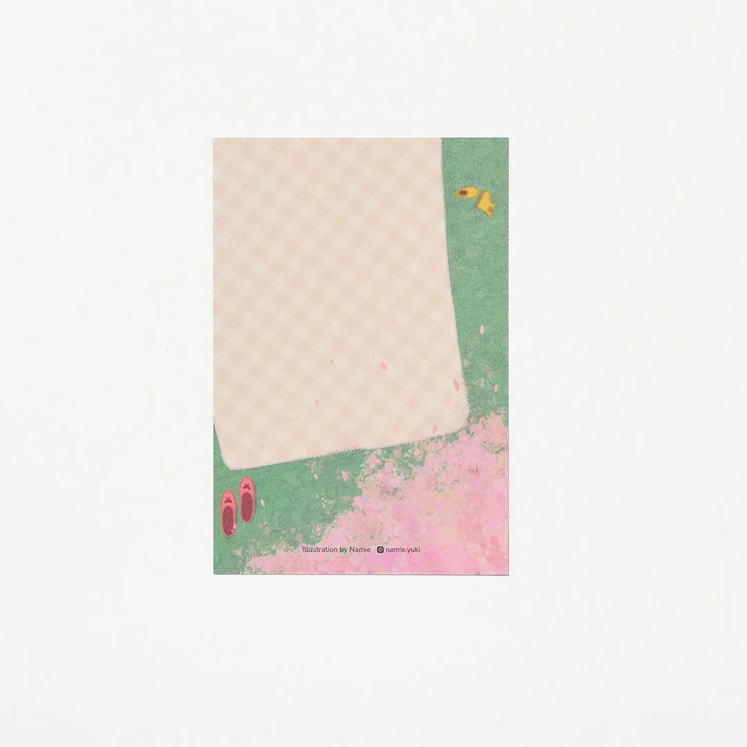 "Under the Trees" Washi Postcard by Namie / Bungu - Image 4