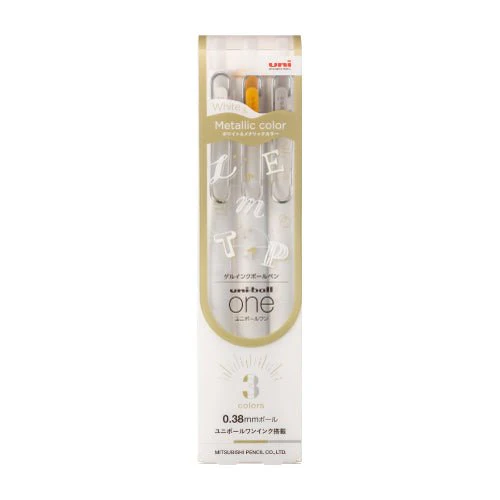 uni-ball one Metallic Creative Color 3 Color Set / uni Mitsubishi Pencil