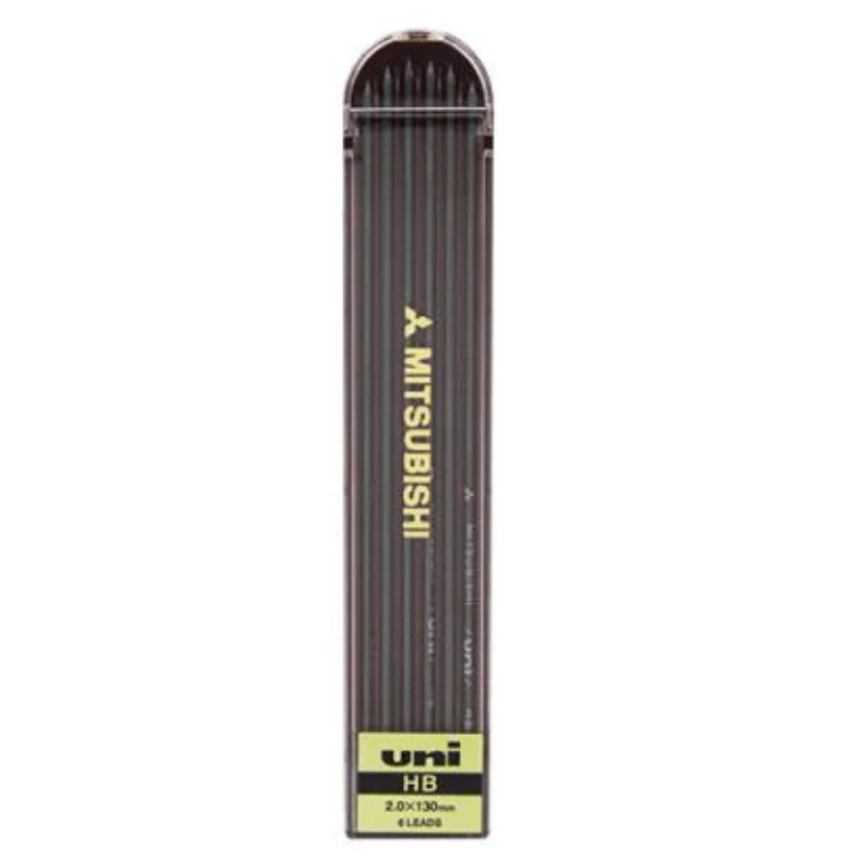 uni 2mm Graphite Pencil Lead Refill / uni Mitsubishi Pencil