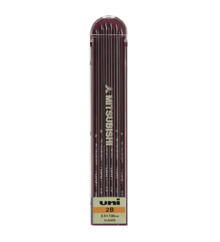 uni 2mm Graphite Pencil Lead Refill / uni Mitsubishi Pencil - Image 8
