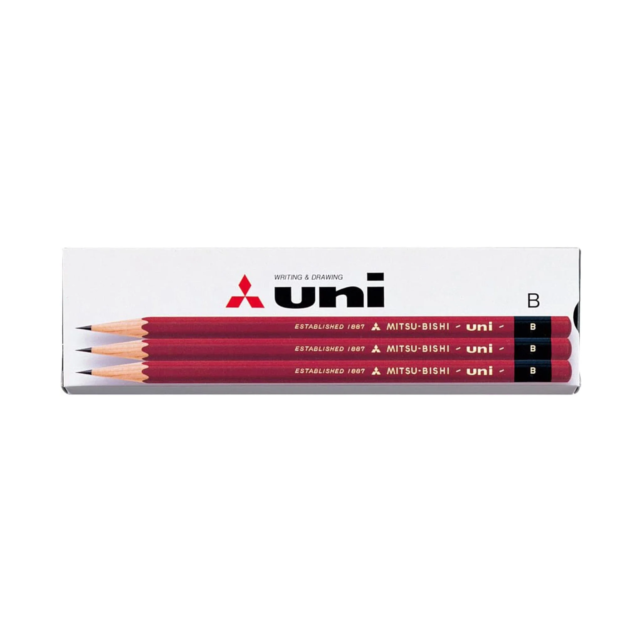 uni Wooden Pencils 1 Dozen Pack / uni Mitsubishi Pencil - Image 3