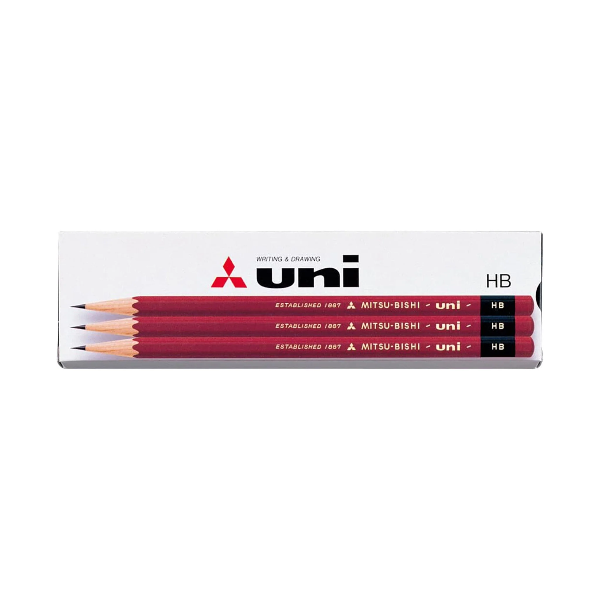 uni Wooden Pencils 1 Dozen Pack / uni Mitsubishi Pencil - Image 4